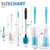 Holikme 5 Pack Bottle Brush Cleaning SetLong Handle Bottle Cleaner