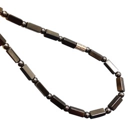 Hematite Magnetic Therapy Necklace, Natural Healing Stone Protection Stone Jewelr Unisex