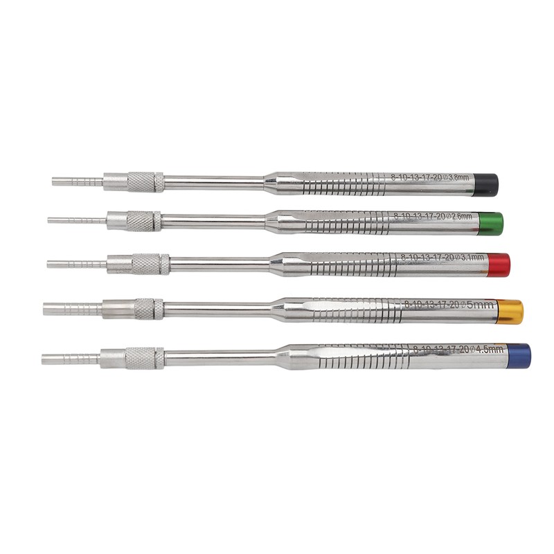 5pcs Dental Implant Osteotome Instruments Stainless Steel Dental Tooth Maxillary