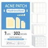 Large Pimple Patches for Face, 7 Sizes Acne Patches, Big
