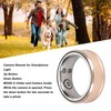 Annadue Smart Ring Sleep Tracker Fitness Tracker Ring NFC Multifunctional