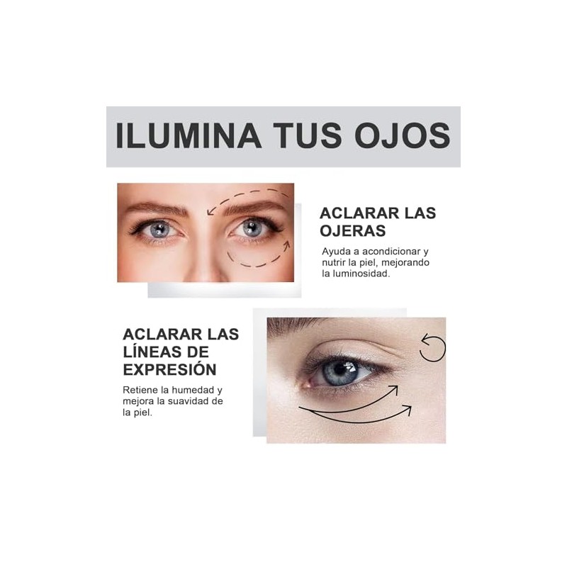 Crema para Ojos de papa, Crema para Ojos Peptidos 5D