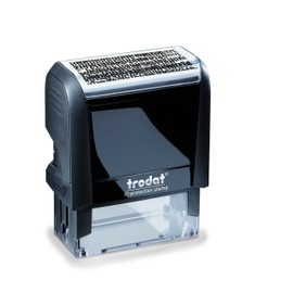 Trodat Printy 4912 Data Defender - Self-inking Stamp - Black - 47x18mm