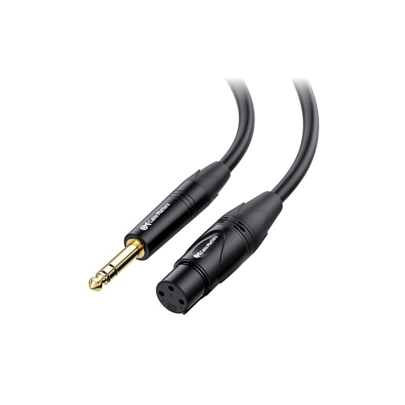 Cable Matters Cable TRS a XLR de 6,35 mm (1/4