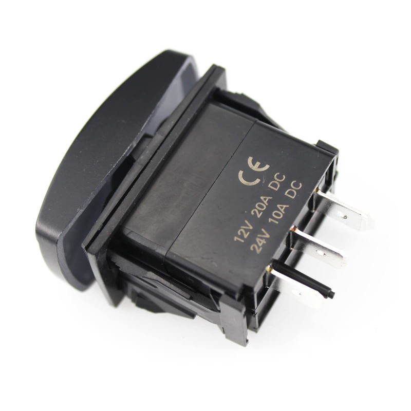 Kit combinado de interruptor basculante y relé de intermitente para
