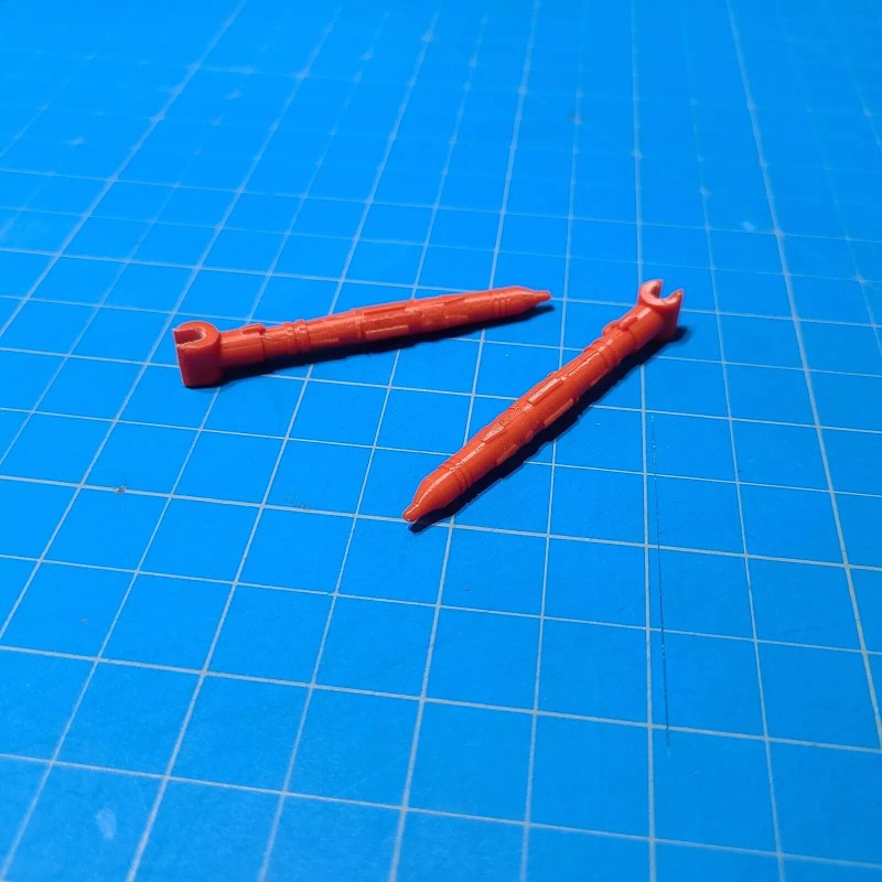 STARCOM STARMAX BOMBER Side Cannons Replica Replacement Kit