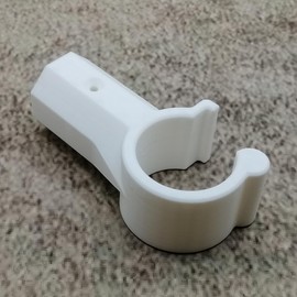 ULEIVA Replacement Roof Window Hook, White, Compatible with Velux Telescopic Rod, Window Opener, Operating Rod Attachment, Rod Hooks (White)