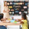 43 PCS Boho Math Talk Bulletin Board Set for Math