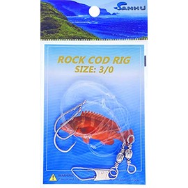 Sanhu Rig Rock Cod 2 Drops 3/0 10 Packs