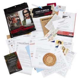 Goliath Toys Investigation Files Murder in Berlin. Games. Travel Games. Crime Game. Black Stories. Party Games. Unsolved Case Files. Mystery, 926.085.006