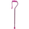 PCP Offset Walking Cane, Height Adjustable, Senior Living Mobility aid,