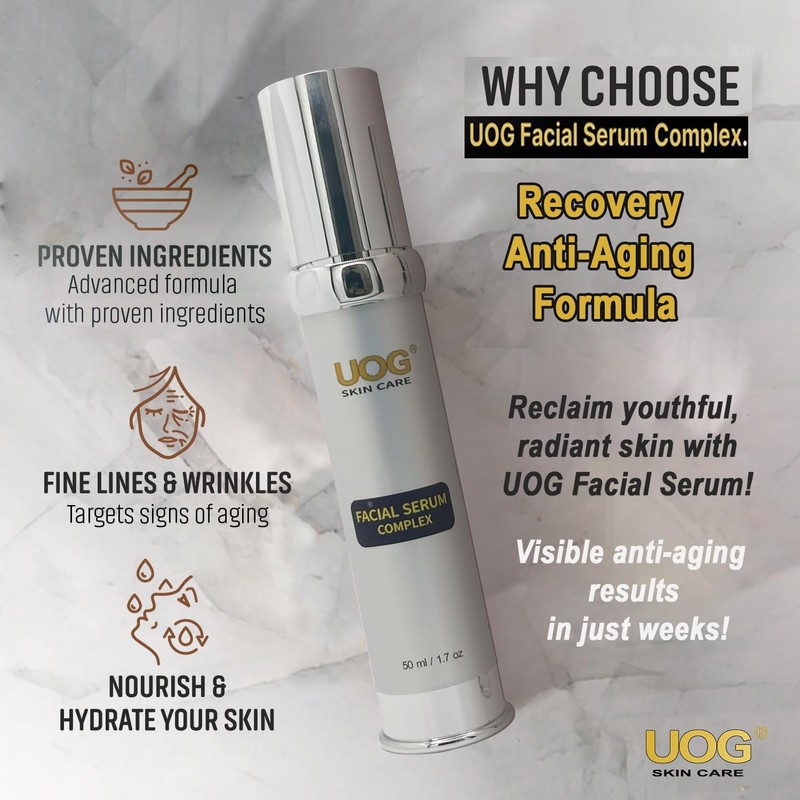 UOG (United One) Face Serum Complex – Hydrating & Firming