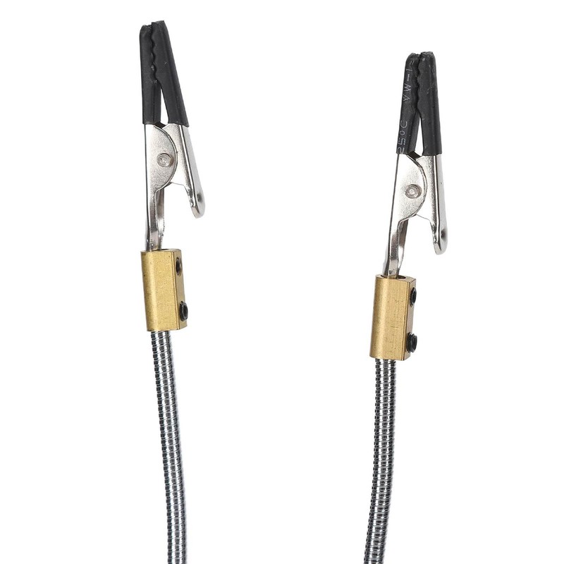 Two Arms Soldering Helping Hands, Welding Third Hand Tool,Flexible Gooseneck