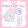 SYBL 4PCS White Lace Bouquet Collar DIY Decoration Bridal Bouquet