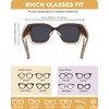 Meeloog Polarized Fit Over Glasses Sunglasses for Women UV Protection,