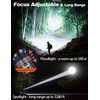 PHIXTON Rechargeable Flashlights High Lumens 10000 Super Bright Long Range