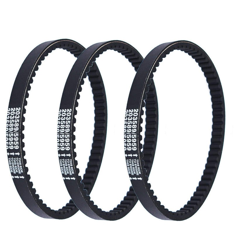 3 correas de transmisión Go Kart Series 30 reemplazan a