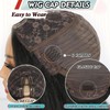 KRSI Black V Part Wig 24" Long Body Wave Synthetic