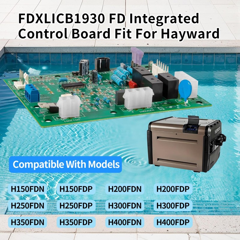FDXLICB1930 FD Integrated Control Board for Hayward H-Series Low Nox