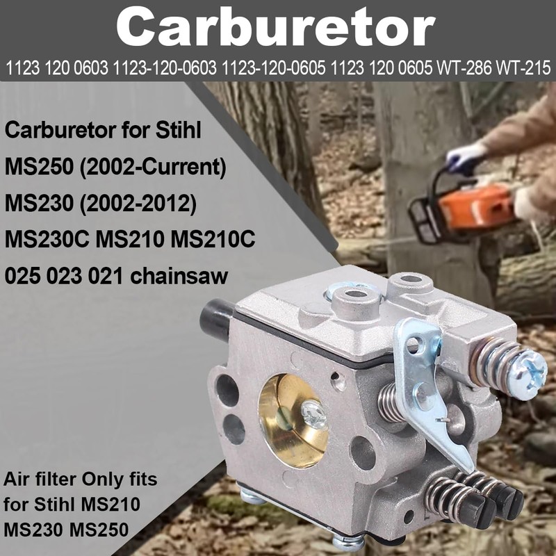 ZAMDOE MS250 Carburetor for Stihl MS210 MS210C MS230 MS 250