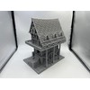 Hautico Middle-Ages Building Terrain for Tabletop RPG Wargame Miniatures, 3D