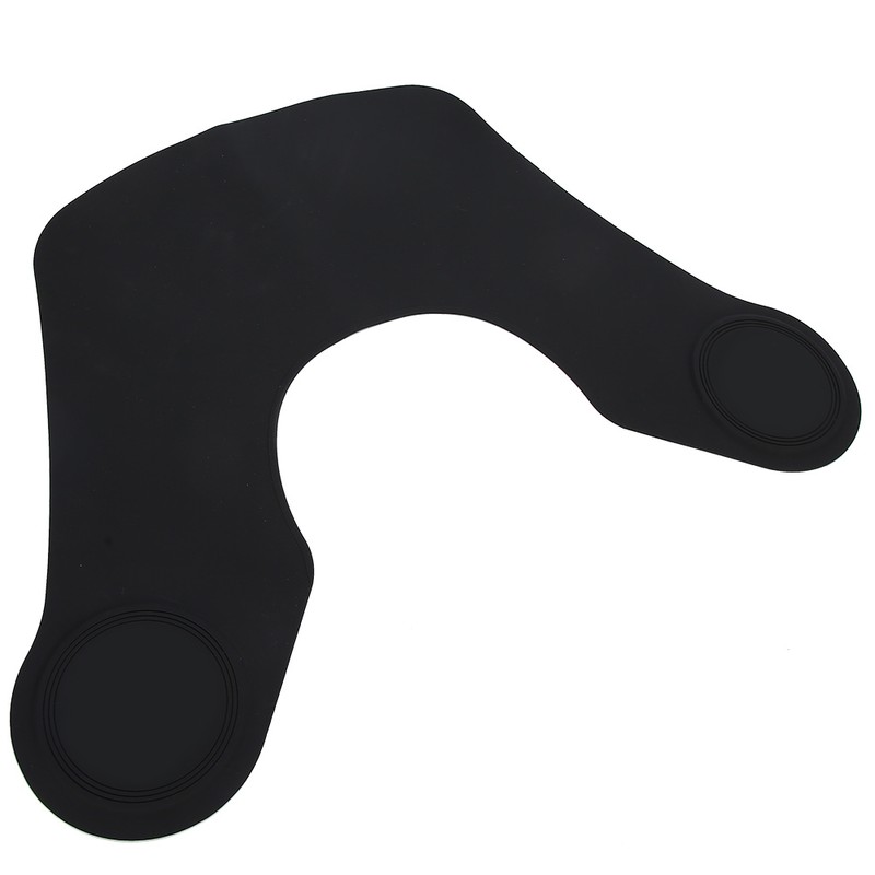 Short Length Hair Cutting Cape Waterproof Silicone Barber Hair Cape