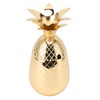 Cocktail Shaker Pineapple Shape Stainless Steel Polished Smooth Surface 500ml