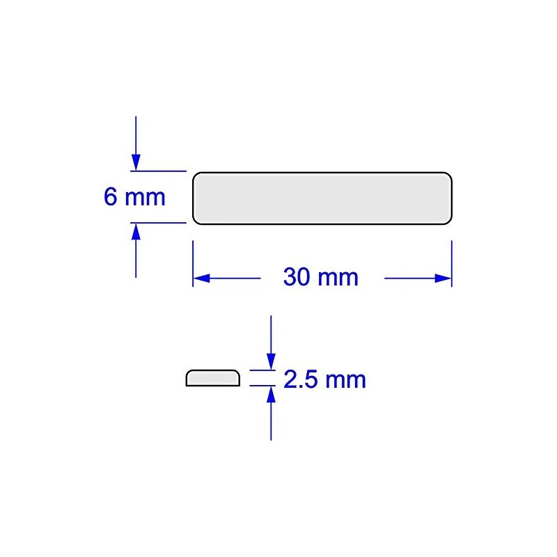 HushBumps Ultra-Quiet Bumpers for Interior Doors Doors, Clear