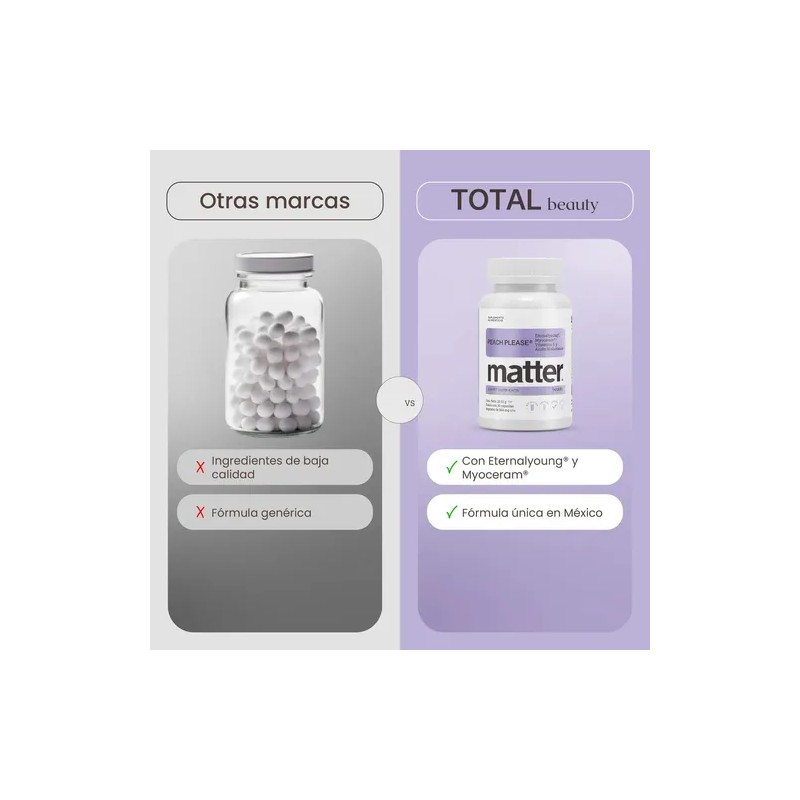 Matter Beauty, Peach Please, Regenera Y Revitaliza La Piel Sin