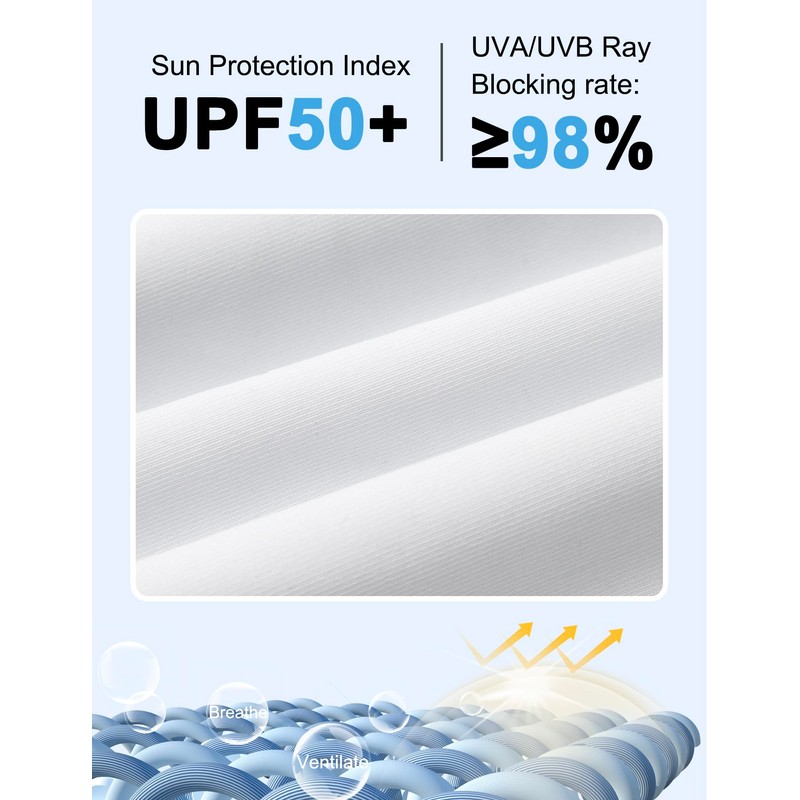 Bonneuitbebe - Camiseta de natación con protección solar UV UPF