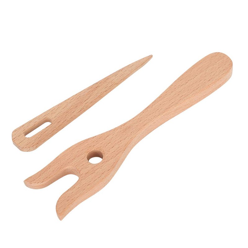 Kit de Agujas de Ojo de Tenedor de Tejer, Herramientas