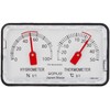 AAZV GRUS GRS104I Precision Temperature and Hygrometer for Tabletop Musical