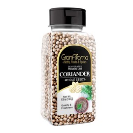 GranAroma 5.5 oz Whole Coriander Seeds, Marinades & Dry Rubs, Citrusy Flavor