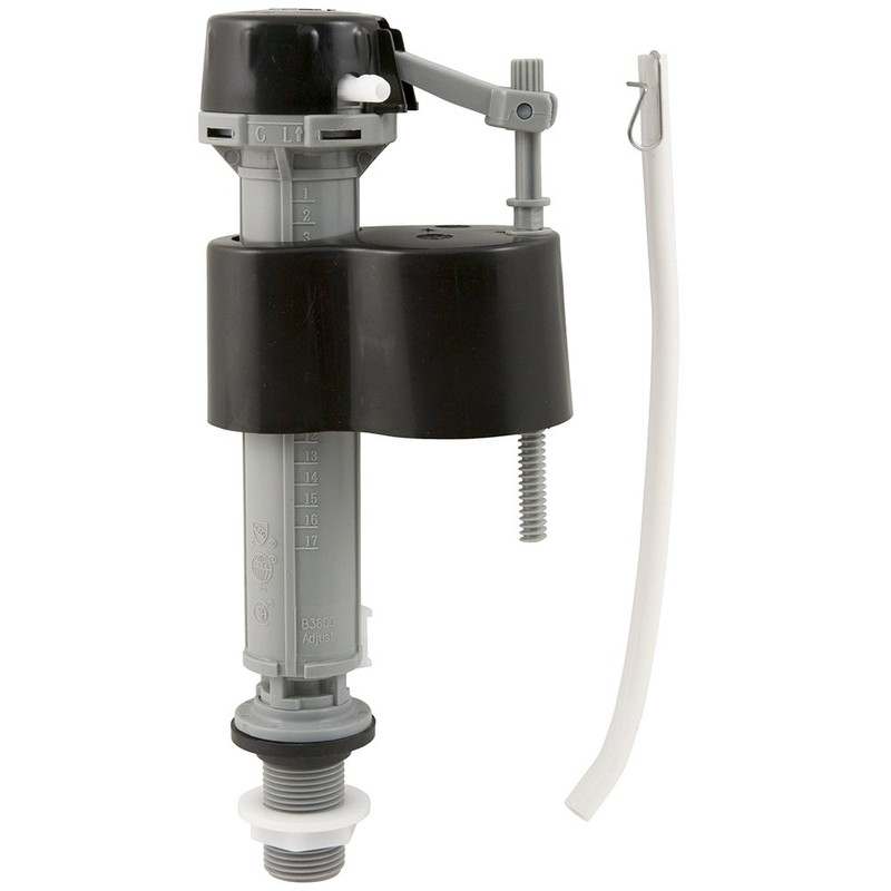 PlumbCraft Universal Toilet Fill Valve and Flapper Repair Kit 7029700,