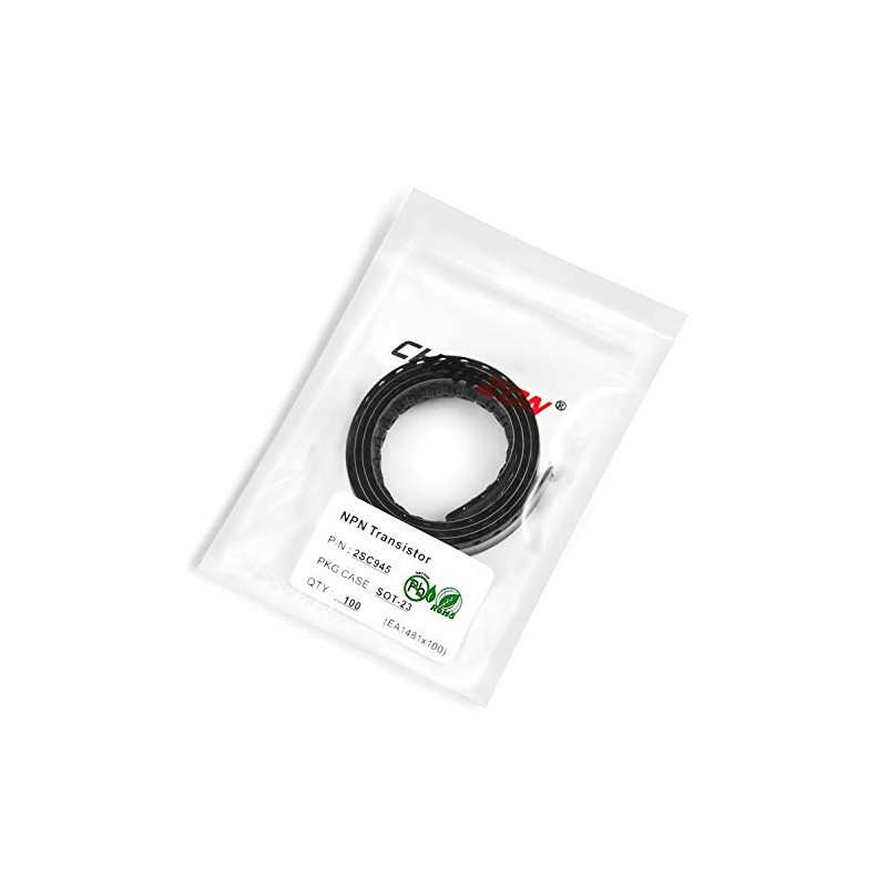 Chanzon 2SC945 SOT-23 NPN Bipolar Junction Transistor, High-Speed Switching BJT
