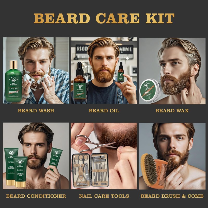 Father's Day Spa Gift for Men - Luxury 32Piece Shea