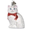 Old World Christmas - Ornamentos, Princess Kitty, Blanco, 3.250, 1