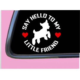 EZSTIK Baby goat my Little Friend TP 1033 vinyl 6" Decal Sticker boer kid