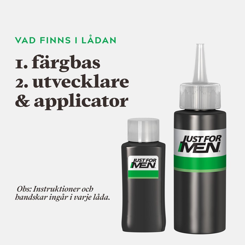 Nur For Men Original Formula Dark Brown Hair Colour Represents