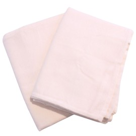 Junior Joy Ultra Soft Cot Flannelette Sheets, Pack of 2, 100% Cotton, for Baby and Toddler, Super Soft, OEKO-TEX Approved, 150cm x 100cm – Cream