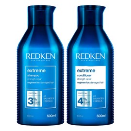 Redken Extreme Shampoo 500ml & Extreme Conditioner 500ml Duo