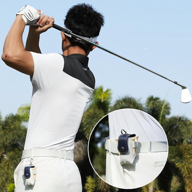 Golf Ball Case Golf Ball Holder Golf Trinket Park Golf