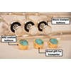 HEAVY Trumpet custom finger buttons for all Bach Stradivarius, Artisan,