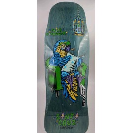Santa Cruz 2021 Santa Cruz Erick Winkowski Birdcage Teal Shaped Skateboard Deck 10x30