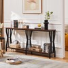 HOMISSUE Sofa Console Table, 70.9" Extra Long Sofa Table with