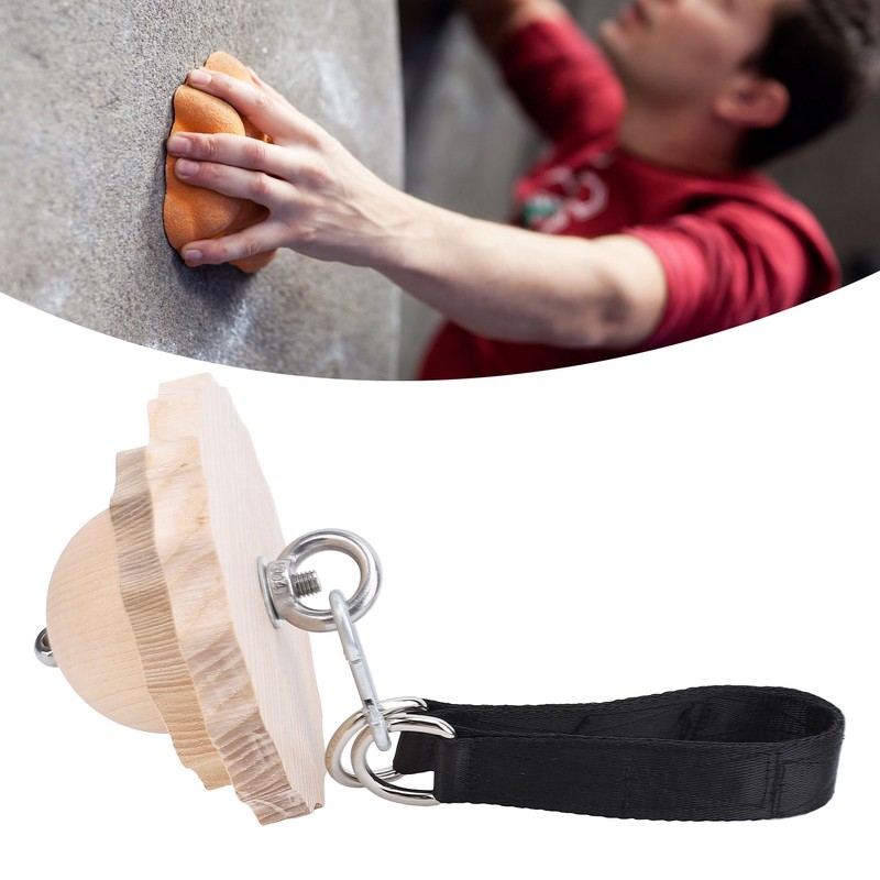 Grip Strength Trainer for Rock Climbing Wooden Finger Strengthener Climbing