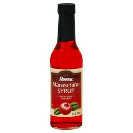 Reese Syrup, Maraschino, 8-Ounce (Pack of 3)