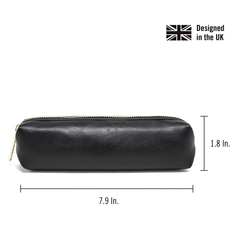 Pukka Pad, Carpe Diem, Slim Pencil Case, Black, Black