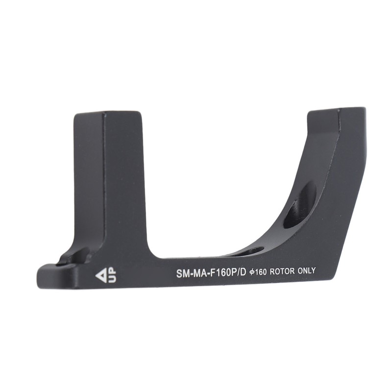 Bike Disc Brake Adapter Aluminium Alloy Black Mounting Bracket Converter