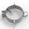 E&K Sunrise 3" Diameter D-Ring Clamp for Sun Shade Sail